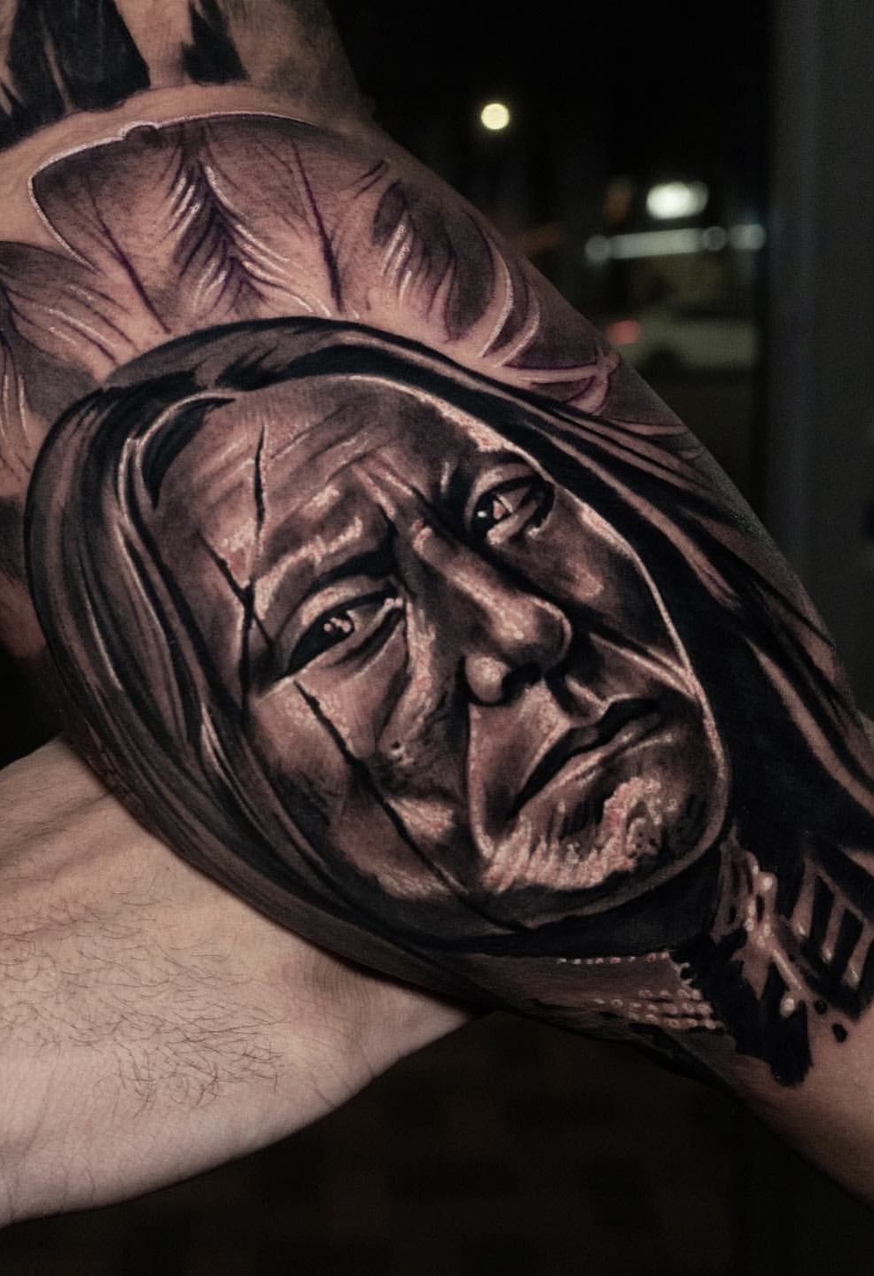 Elder portrait &mdash; realism & texture study